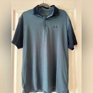 Under Armour Men's Navy Gradient Polo Shirt
